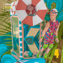 Detalhe frontal da caixa Ken mostrando recortes precisos e acabamento colorido e estiloso