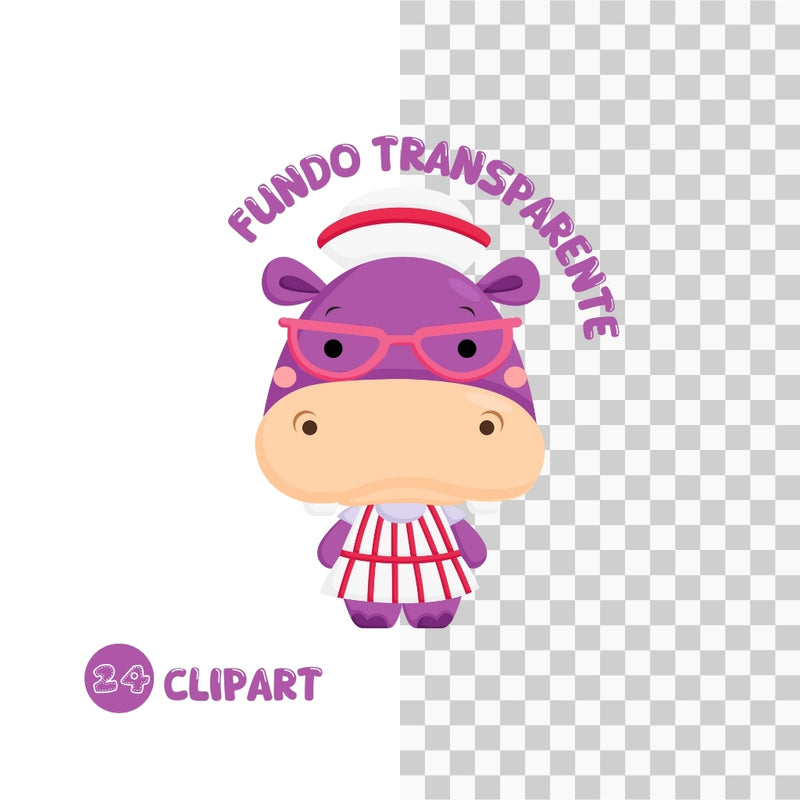 Kit Digital Doutora Brinquedos – Cliparts, Papéis Digitais e Fontes