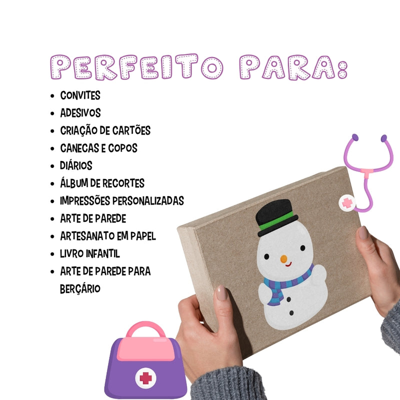 Kit Digital Doutora Brinquedos – Cliparts, Papéis Digitais e Fontes