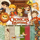 Kit Digital Cronicas Encantadas (Narnia) – Cliparts, Papéis Digitais e Fontes - Quatro Cambalhotas