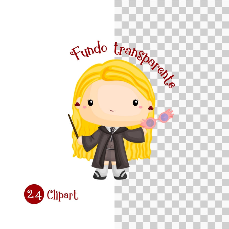 Harry Potter Digital Kit – Cliparts, Digital Papers and Fonts