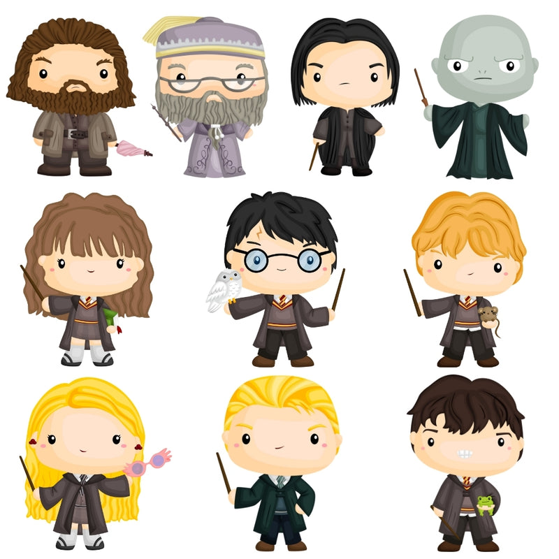 Harry Potter Digital Kit – Cliparts, Digital Papers and Fonts