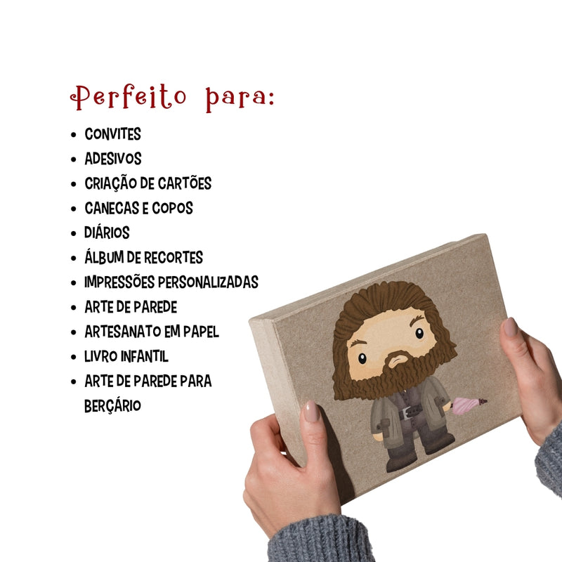 Harry Potter Digital Kit – Cliparts, Digital Papers and Fonts