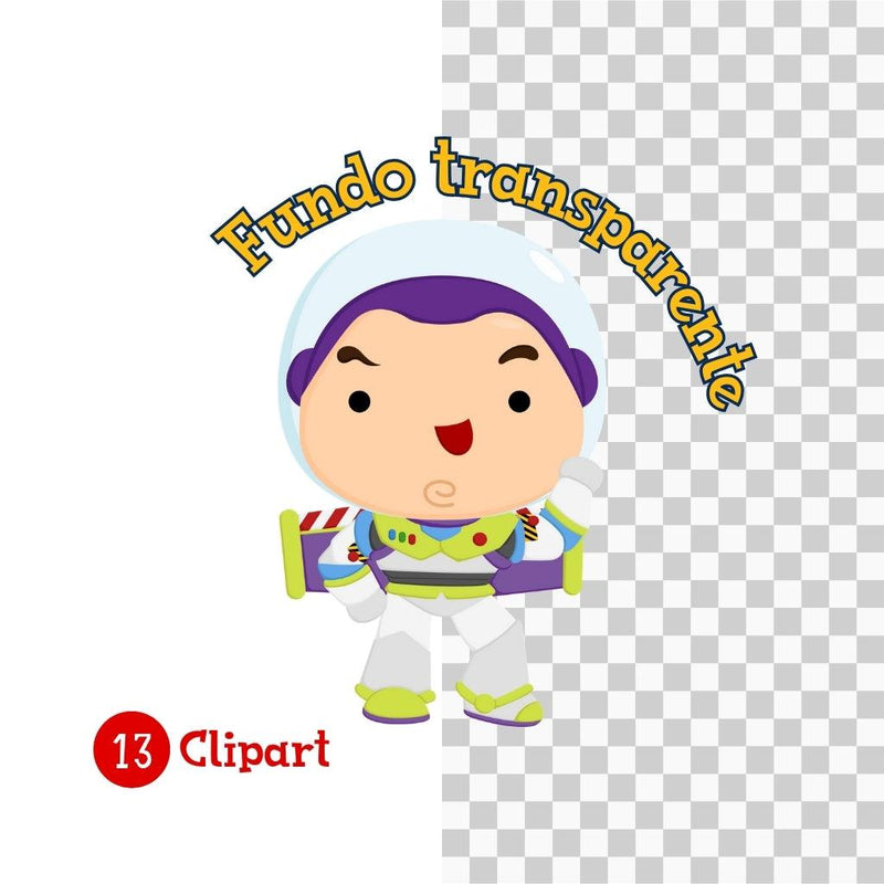 Kit Digital Toy Story – Cliparts, Papéis Digitais e Fontes - Quatro Cambalhotas