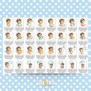 Kit Digital Teddy Bear • Ursinho Aviador – Cliparts, Papéis Digitais e Fontes