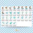 Kit Digital Teddy Bear • Ursinho Aviador – Cliparts, Papéis Digitais e Fontes