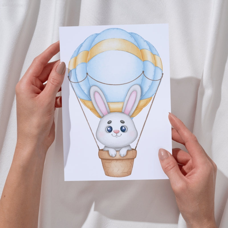 Balloons and Airplanes Digital Kit – Cliparts, Digital Papers and Fonts