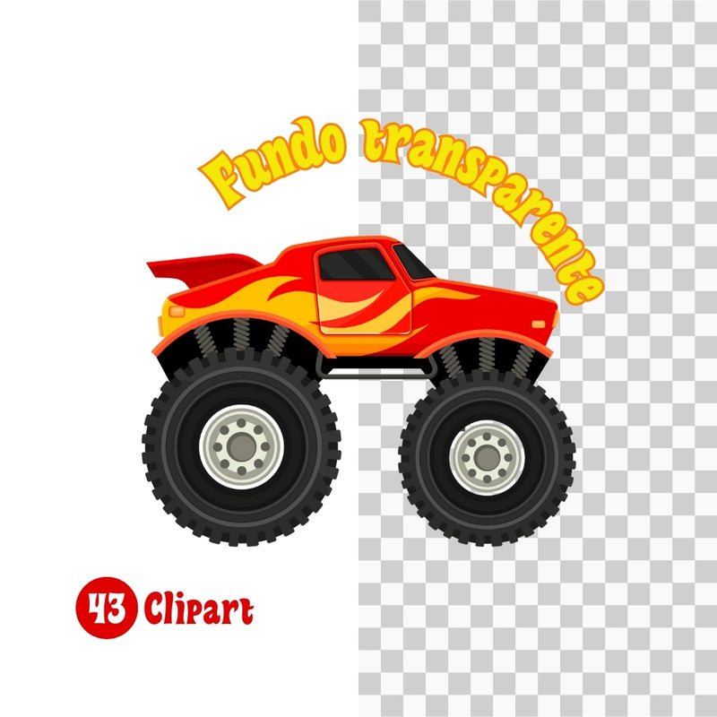 Hot Wheels Digital Kit – Cliparts, Digital Papers and Fonts