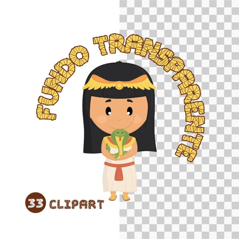 Kit Digital Egipto – Cliparts, Papeles Digitales y Fuentes