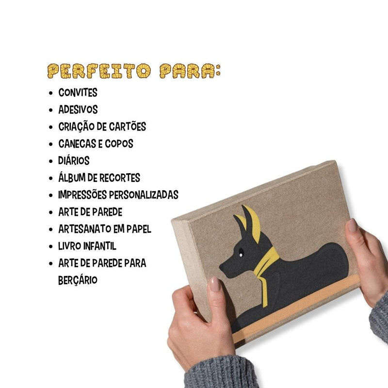 Kit Digital Egipto – Cliparts, Papeles Digitales y Fuentes