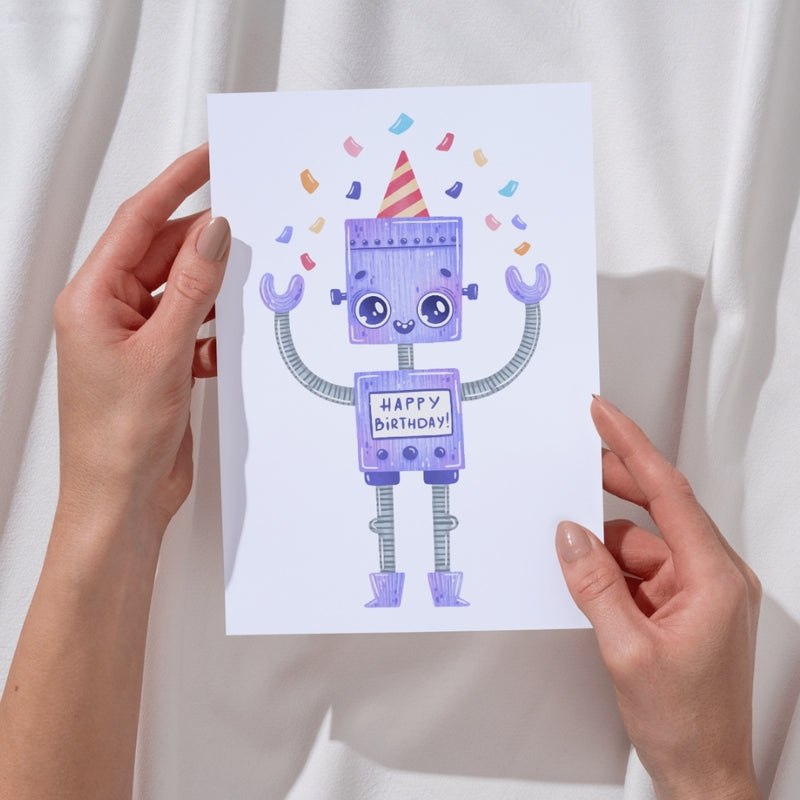 Baby Robots Digital Kit – Cliparts, Digital Papers and Fonts