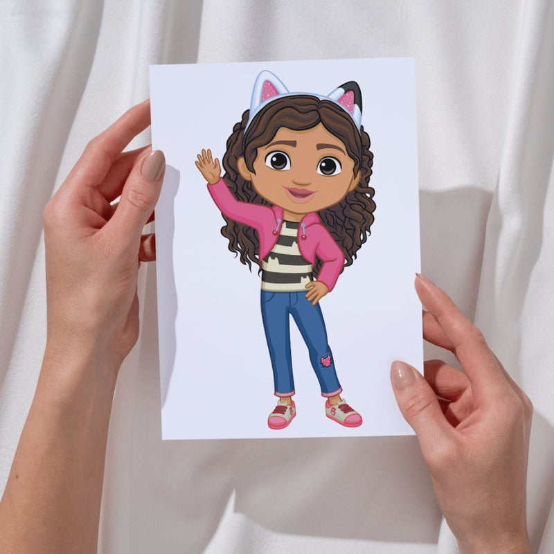 Kit Digital A Casa Mágica da Gabby – Cliparts, Papéis Digitais e Fontes