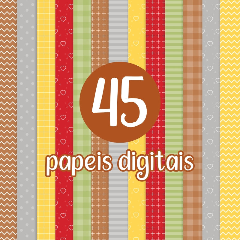 Kit Digital Santa Pascua – Cliparts, Papeles Digitales y Fuentes