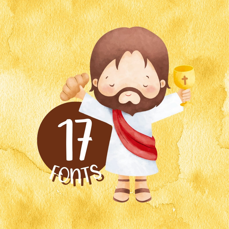 Kit Digital Santa Pascua – Cliparts, Papeles Digitales y Fuentes