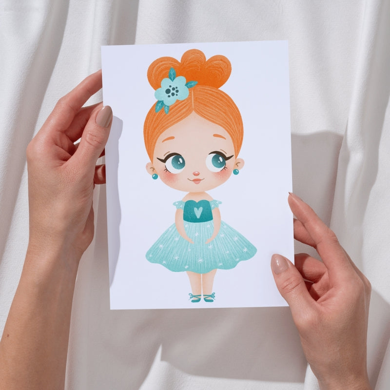 Ballerina Digital Kit – Cliparts, Digital Papers and Fonts