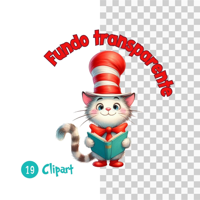 Dr. Seuss Universe Digital Kit – Cliparts, Digital Papers and Fonts