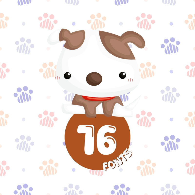 My Mascots Digital Kit – Cliparts, Digital Papers and Fonts