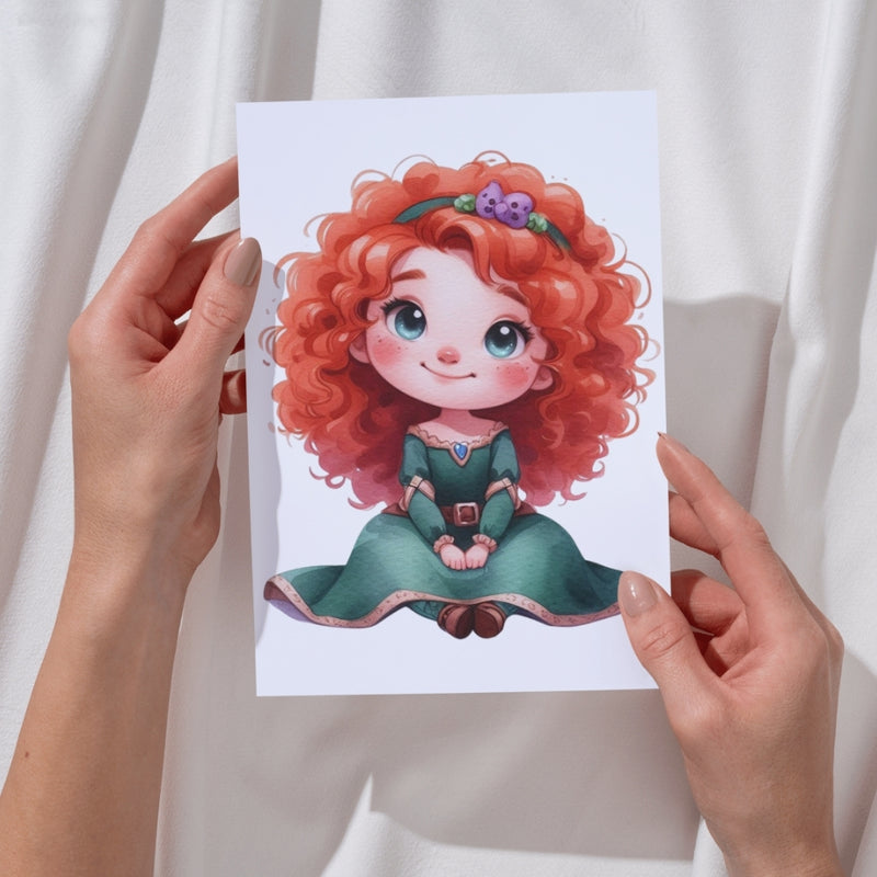 Disney Princess Digital Kit - Cliparts, Digital Papers and Fonts
