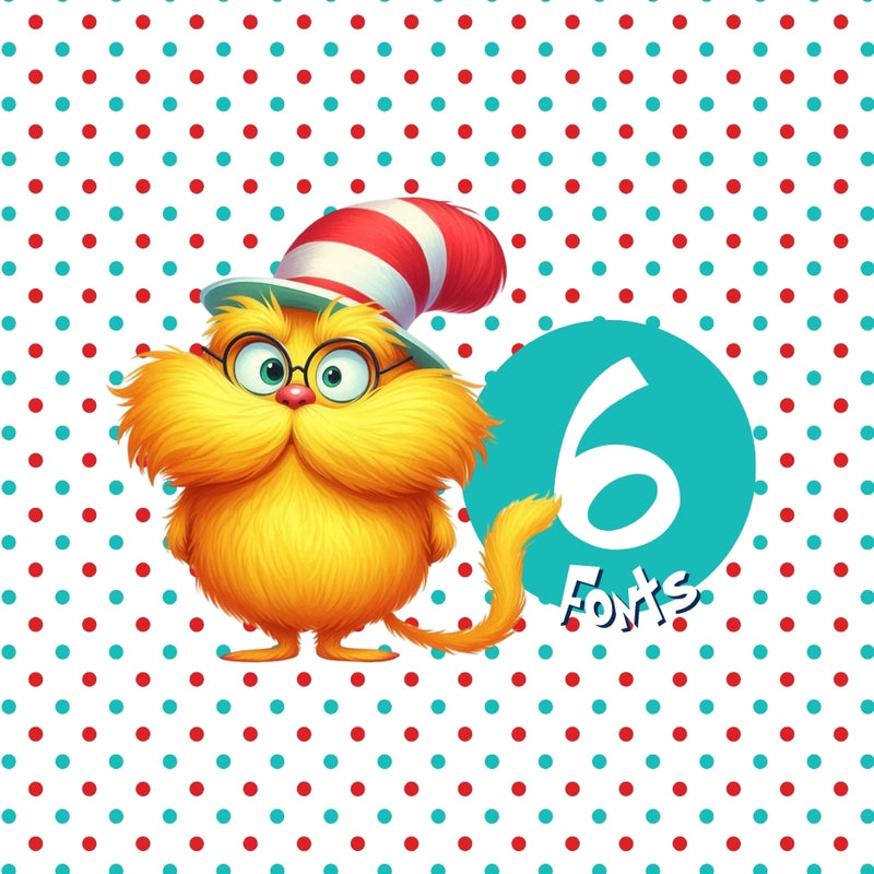 Dr. Seuss Universe Digital Kit – Cliparts, Digital Papers and Fonts