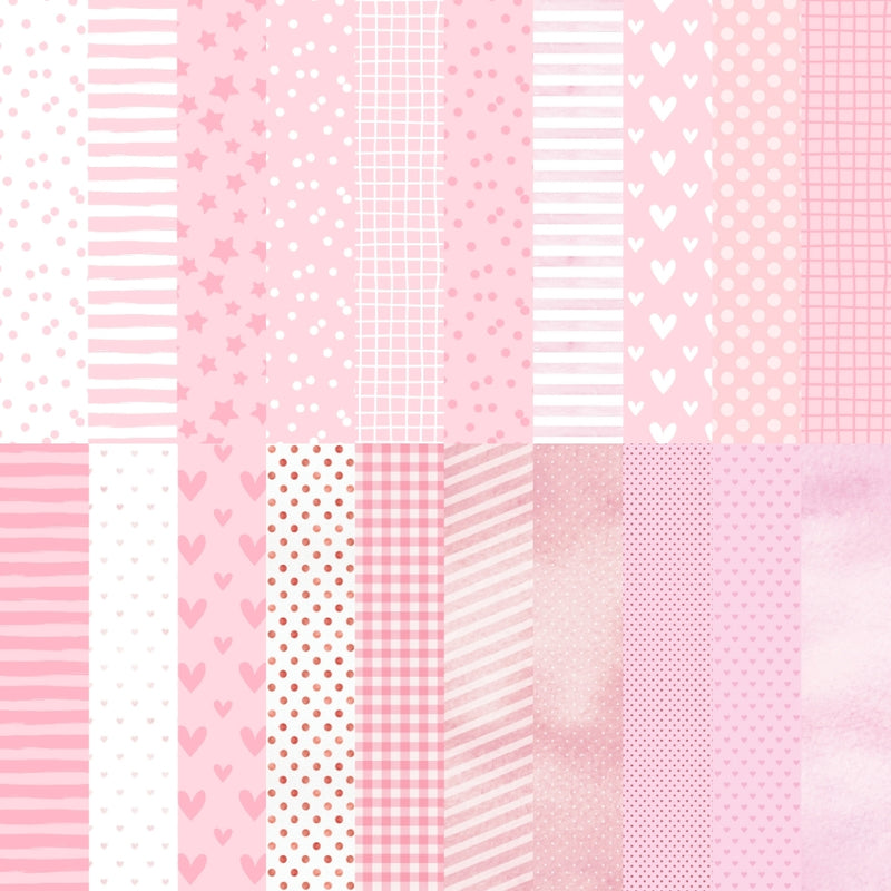 Paper Love - Kit with 50 Digital Papers