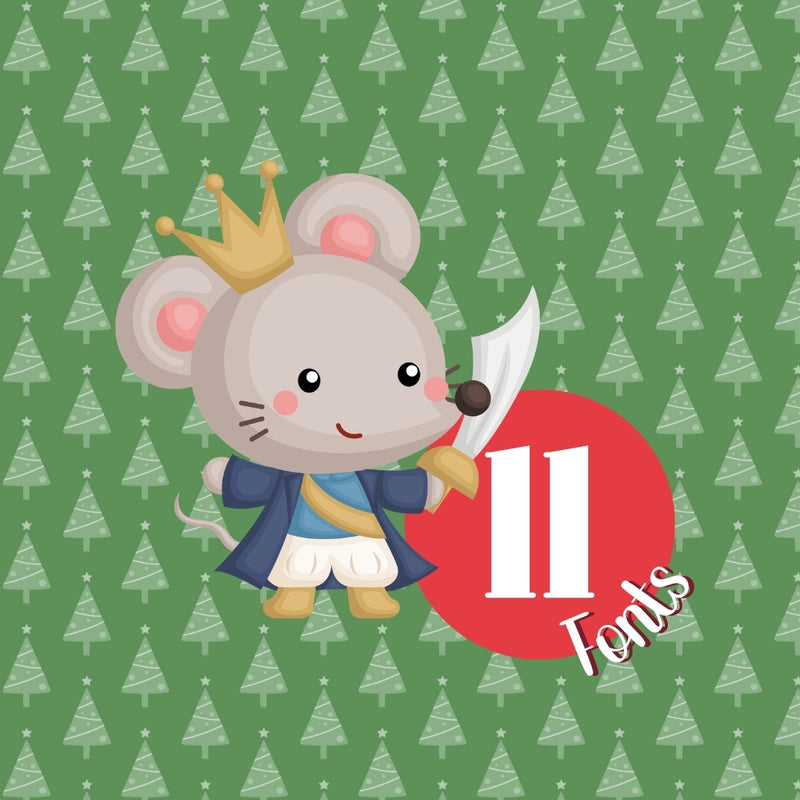 The Nutcracker Digital Kit – Cliparts, Digital Papers and Fonts