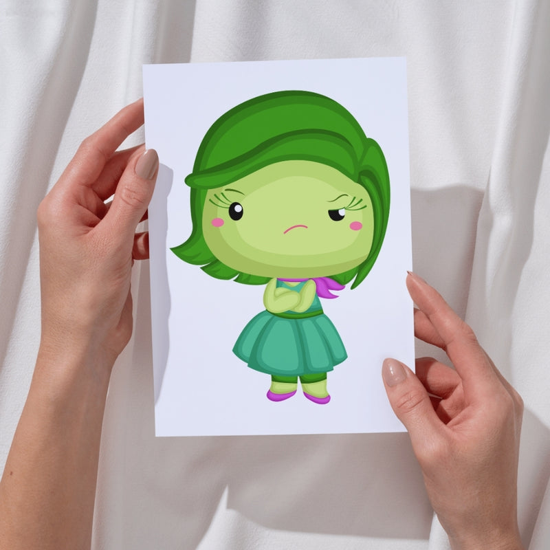 Cliparts Divertida Mente – Kit Digital com 10 Ilustrações - Quatro Cambalhotas