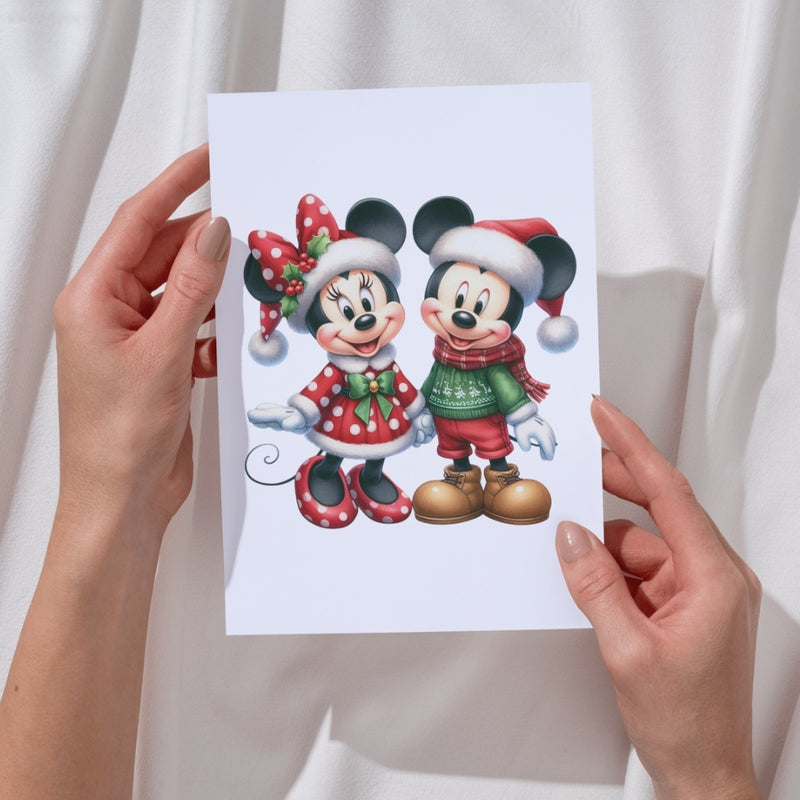 Cliparts Natal do Mickey – Kit Digital com 60 Ilustrações - Quatro Cambalhotas