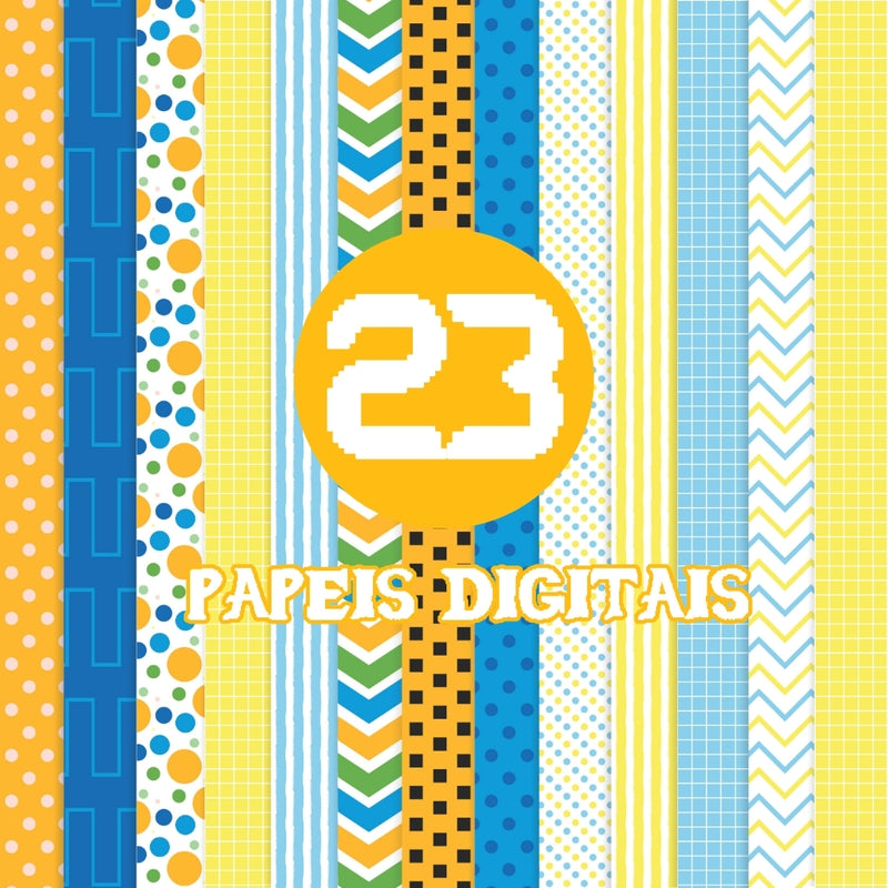 Adventure Time Digital Kit – Cliparts, Digital Papers and Fonts