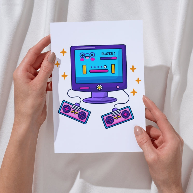 Cliparts Game Console – Kit Digital com 26 Ilustrações - Quatro Cambalhotas