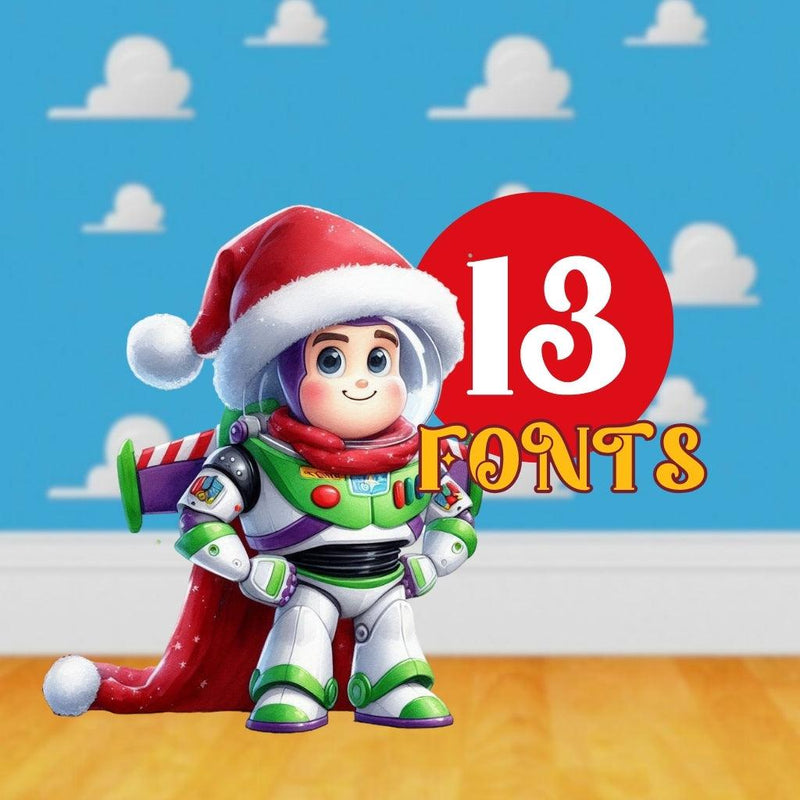 Kit Digital Natal do Toy Story – Cliparts, Papéis Digitais e Fontes - Quatro Cambalhotas