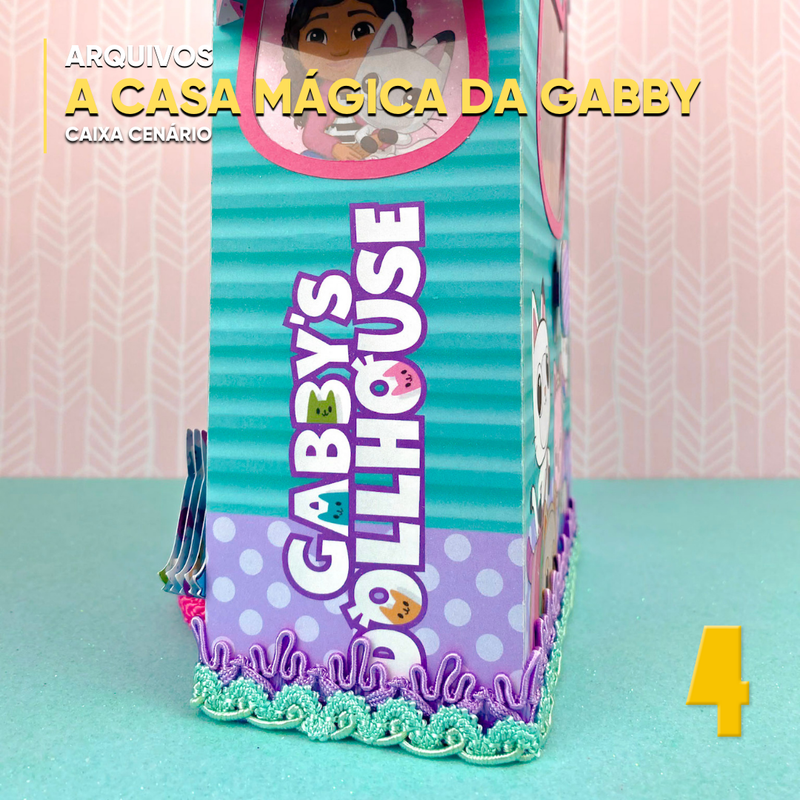 Gabby's Magic House Box - Digital File for Cutting