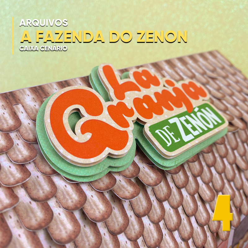 Bandeja de la Granja de Zenón - Archivo Digital para Cortar