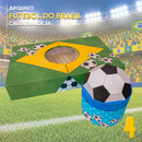 Caixa Bandeja Brasil Futebol – Arquivo Digital para Recorte