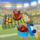 Caixa Bandeja Brasil Futebol – Arquivo Digital para Recorte