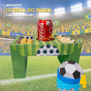 Caixa Bandeja Brasil Futebol – Arquivo Digital para Recorte