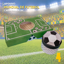 Caixa Bandeja Mundial de Futebol – Arquivo Digital para Recorte