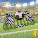 Caixa Bandeja Mundial de Futebol – Arquivo Digital para Recorte