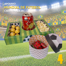 Caixa Bandeja Mundial de Futebol – Arquivo Digital para Recorte