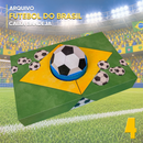 Caixa Bandeja Brasil Futebol – Arquivo Digital para Recorte