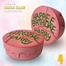 Caixa Cake Harry Potter • Bolo/Pastel – Arquivo Digital para Recorte