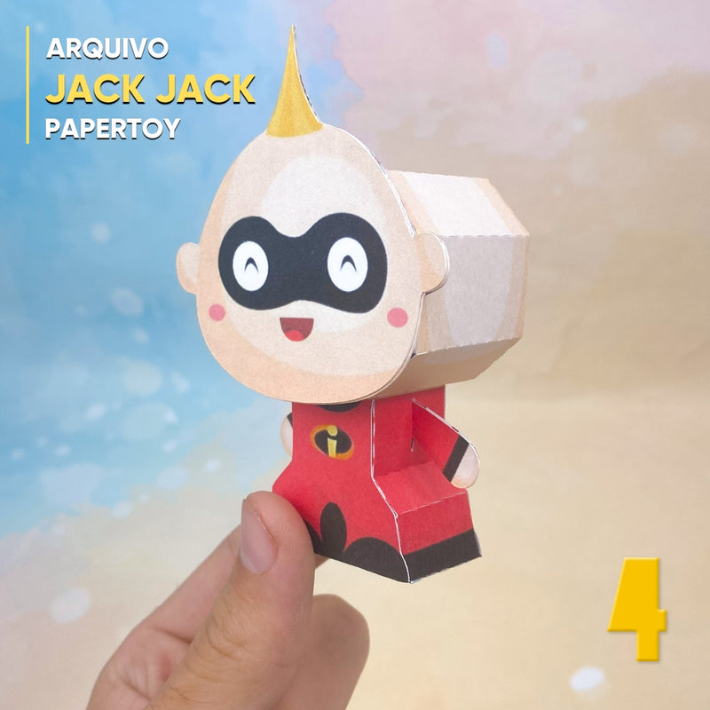 Papertoy Zezé Pêra - Digital File for Cutting