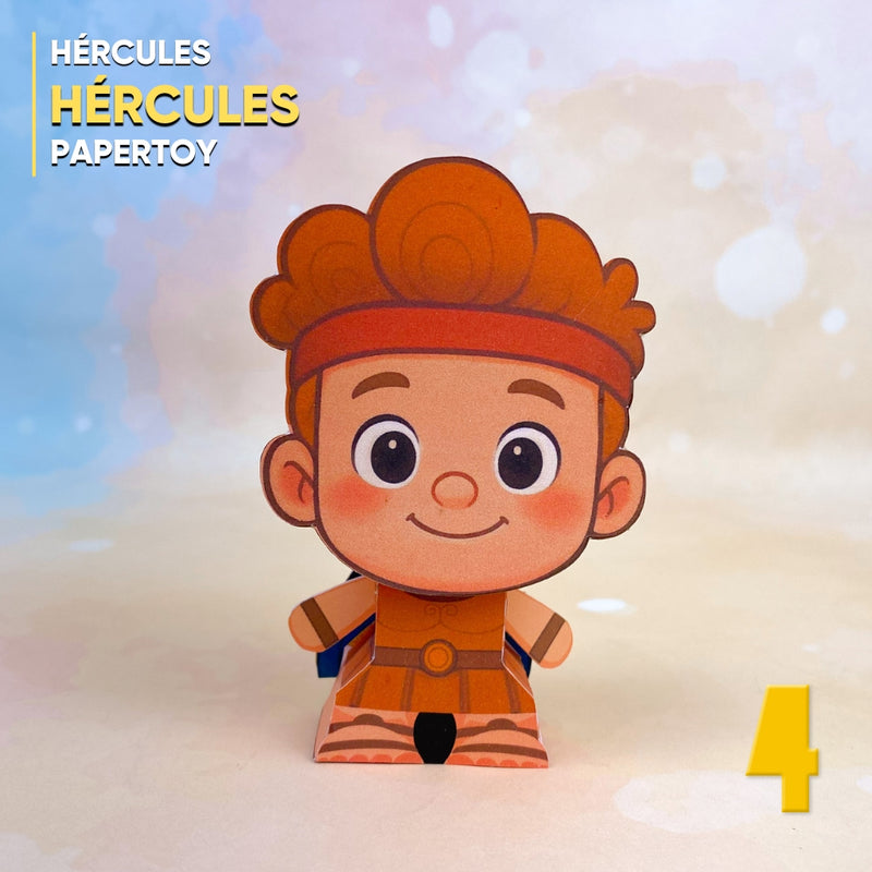 Papertoy Hércules – Arquivo Digital para Recorte