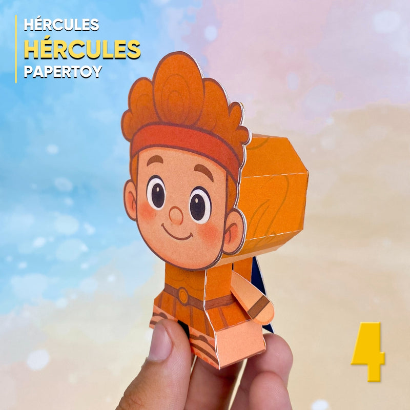 Papertoy Hércules – Arquivo Digital para Recorte