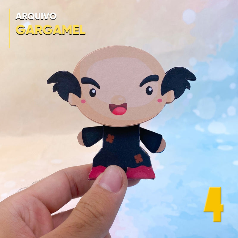 Papertoy Gargamel - Digital Cutting File