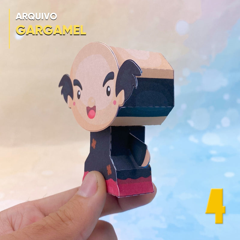 Papertoy Gargamel - Digital Cutting File