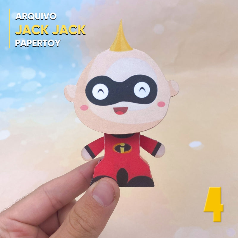 Papertoy Zezé Pêra - Digital File for Cutting