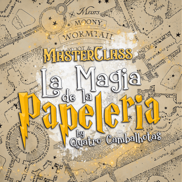 Masterclass - Harry Potter A Magia da Papelaria - Em Espanhol - Quatro Cambalhotas