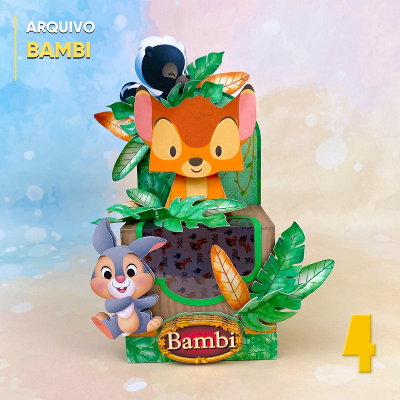 Bambi Box - Digital File for Cutting