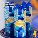 Coleção Circo Azul (8 anos Quatro)  – Arquivo Digital para Recorte - Quatro Cambalhotas