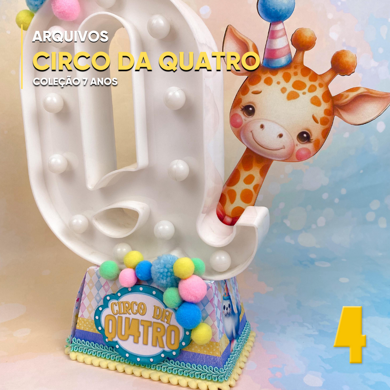 Quatro Circus Collection - Digital File for Cutting